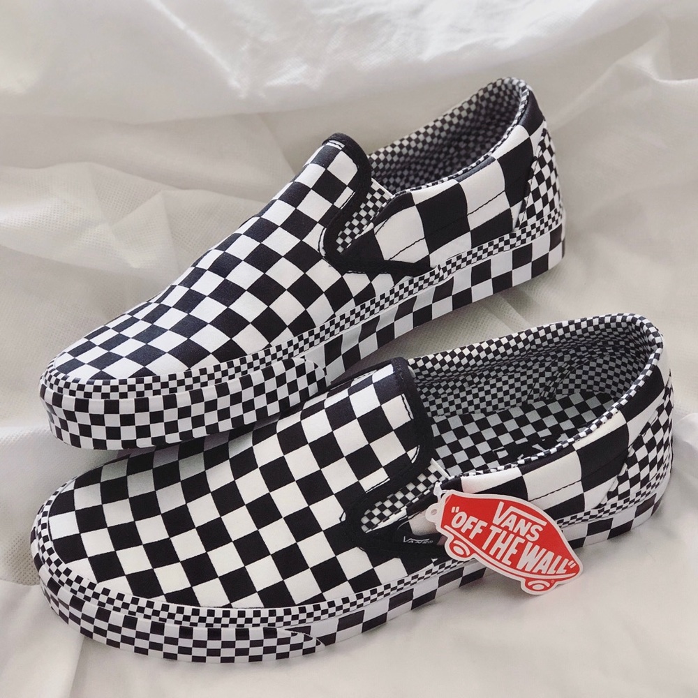 Vans Classic Slip-On (All Over Checkerboard)